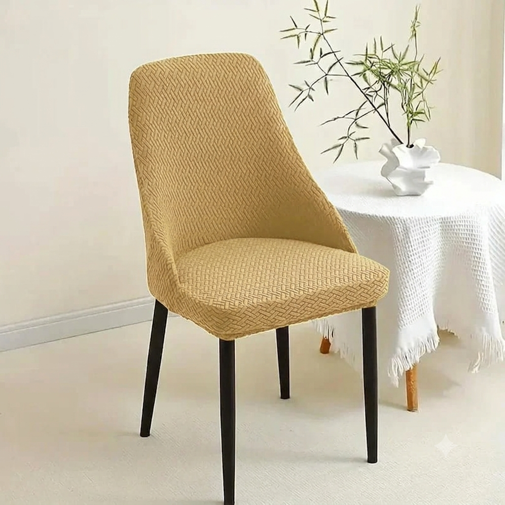 Turkish Chair Cover Stripe Style - Skin Golden