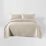 3 PCS Bedspread Set White