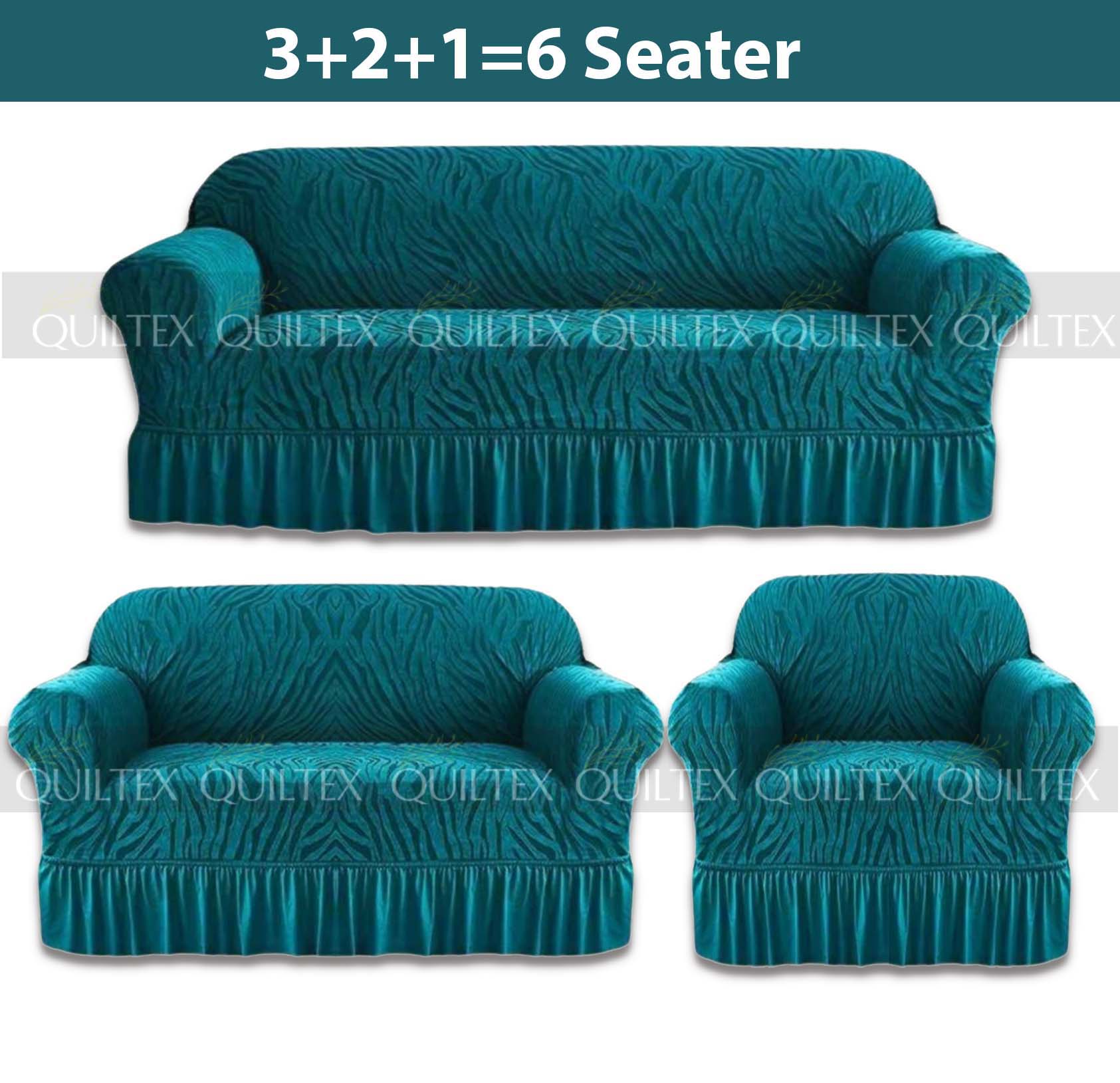 Zebra  Sofa Covers ( Zink ) Zebra  Sofa Covers ( Zink )