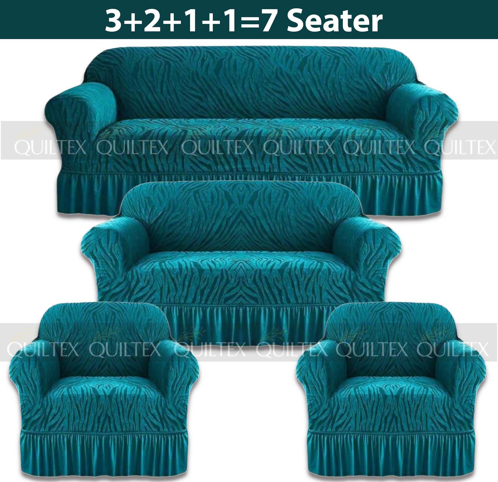 Zebra  Sofa Covers ( Zink ) Zebra  Sofa Covers ( Zink )