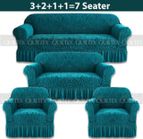 Zebra  Sofa Covers ( Zink )