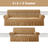 Turkish Style Sofa Covers Baige