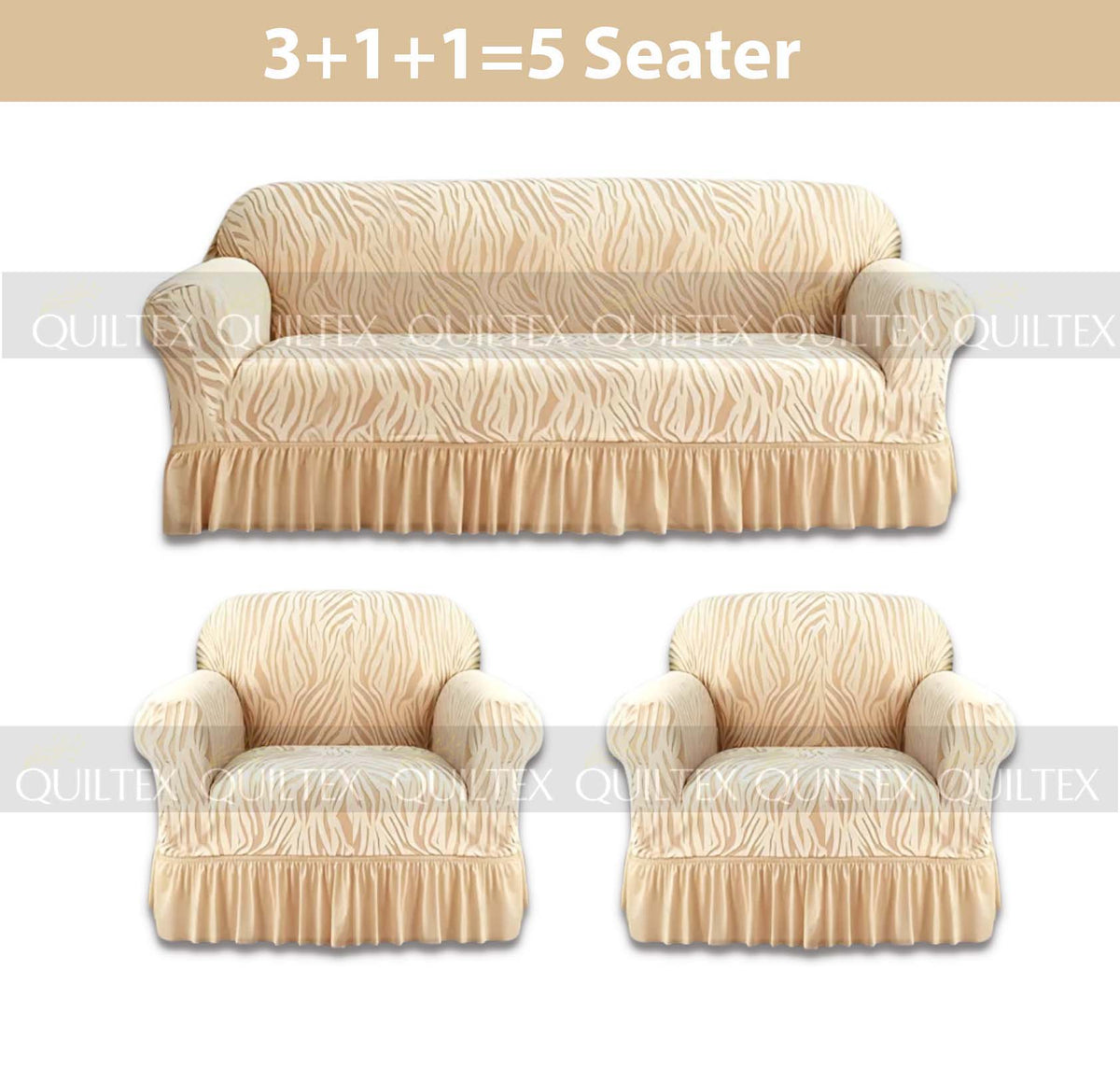 Zebra  Sofa Covers ( Skin )