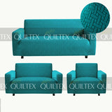 STRIPE JACQUARD SOFA COVER ZINK