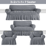 Bubble Sofa Cover  Grey Color