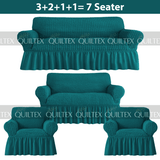 Bubble Sofa Cover Zinc