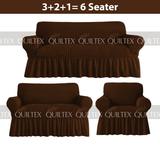 Bubble Sofa Cover  dark Brown