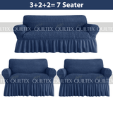 Bubble Sofa Cover Blue Color