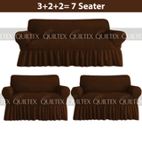 Bubble Sofa Cover  dark Brown