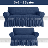 Bubble Sofa Cover Blue Color