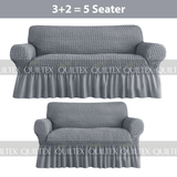 Bubble Sofa Cover  Grey Color