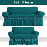 Bubble Sofa Cover Zinc