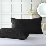 3 PCS Bedspread Set Black