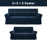 Turkish Style Sofa Covers Blue