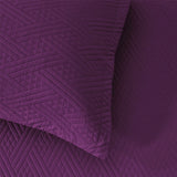 3 PCS Bedspread Set Purple