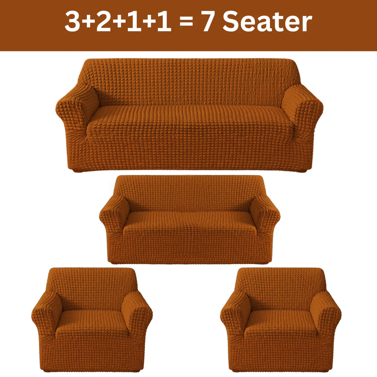 Bubble Sofa Cover Coper