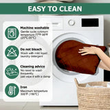 Cotton Quilted Sofa Cover ﹙ Brown)