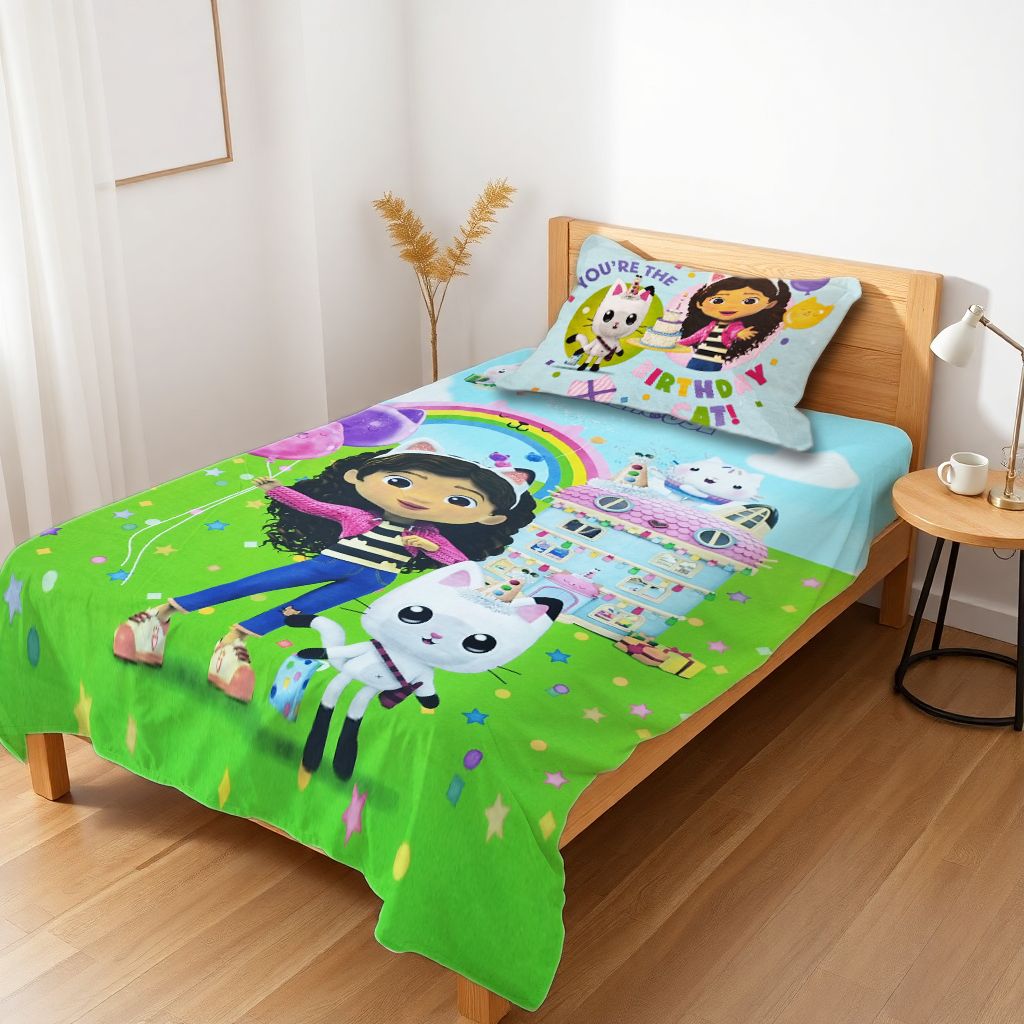 Gabby's Dollhouse Kids Bedsheet Set D#038