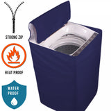 Blue Color 100% Waterproof Top Loaded Washing Machine Cover