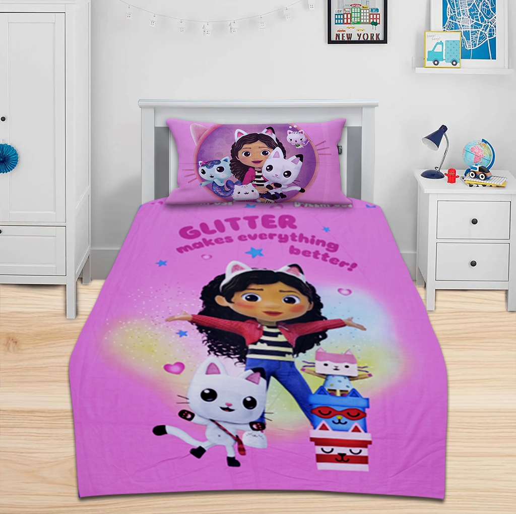 Gabby's Dollhouse Bedsheet Set D#040