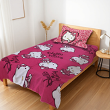 Hellow kitty Kids Bedsheet Set D#037