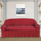 Butterfly Sofa Cover Maroon