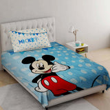 Mickie Mouse Kids Bedsheet Set D#031