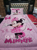 Minnie  Mouse Kids Bedsheet Set D#025