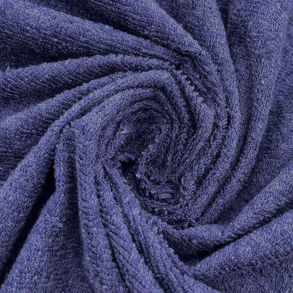 Terry Cotton Waterproof Mattress Protector Blue  Color Fitted Style