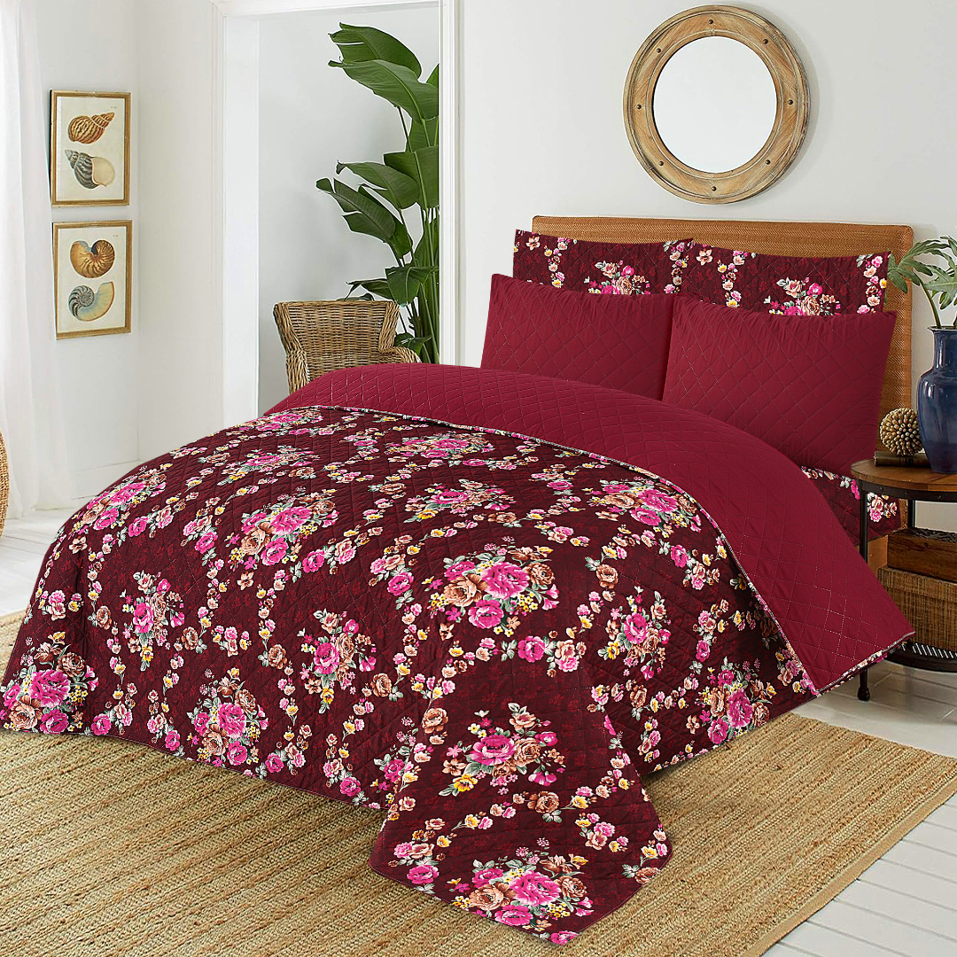 WILLA SUMMER 6pcs Premium Comforter Set (Light filling)