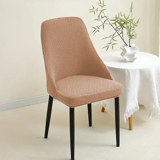 Stripe Jacquard Turkish Chair Cover - MOUSE COLOR