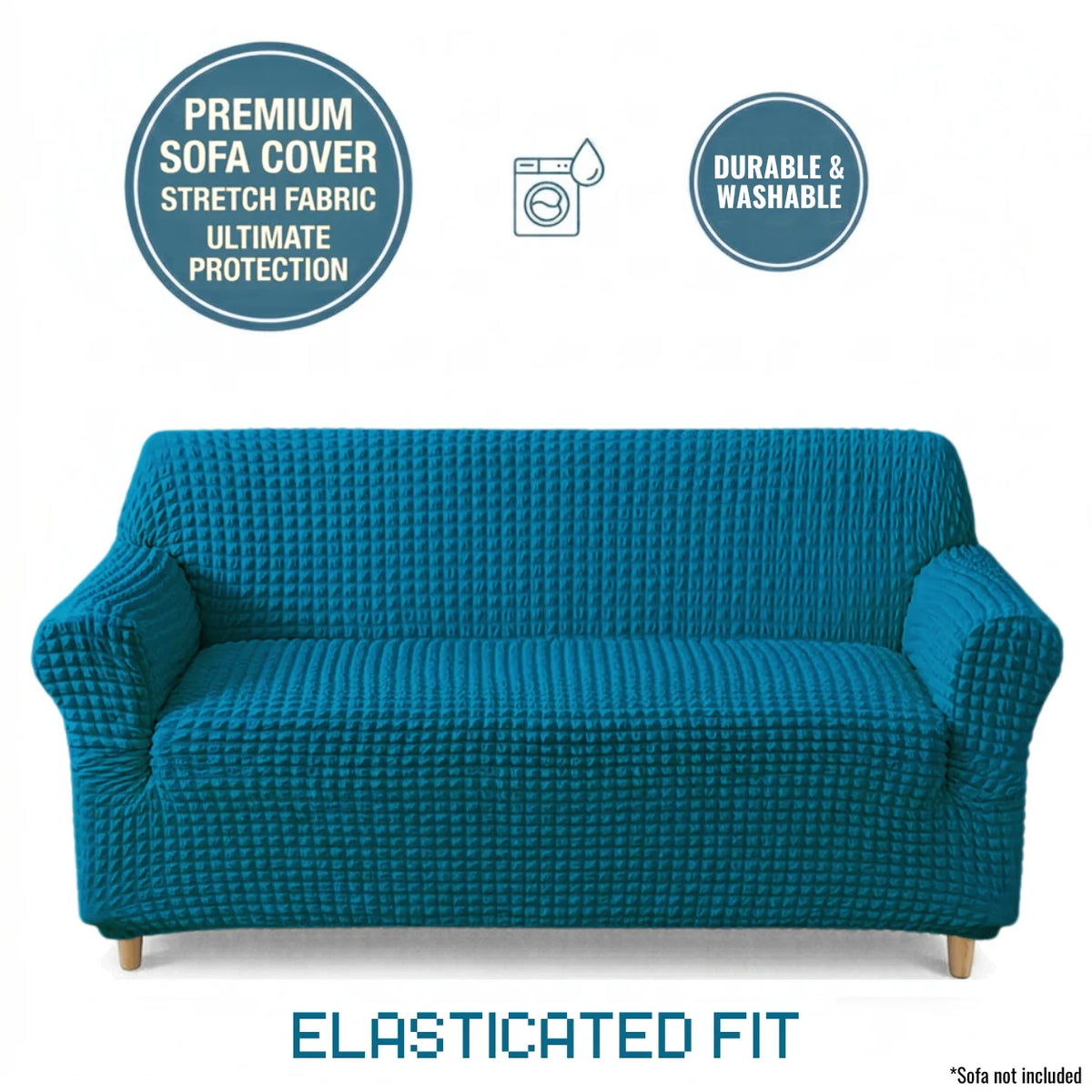 Bubble Sofa Cover Zink