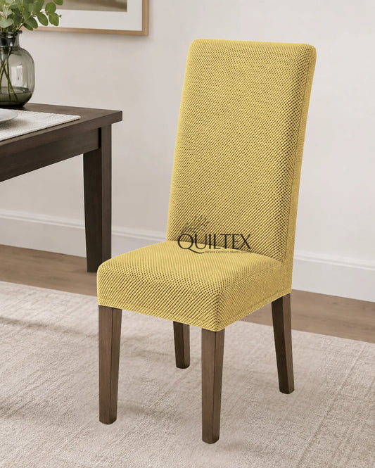 Mesh Fitted Dinning Chair Covers  Skin