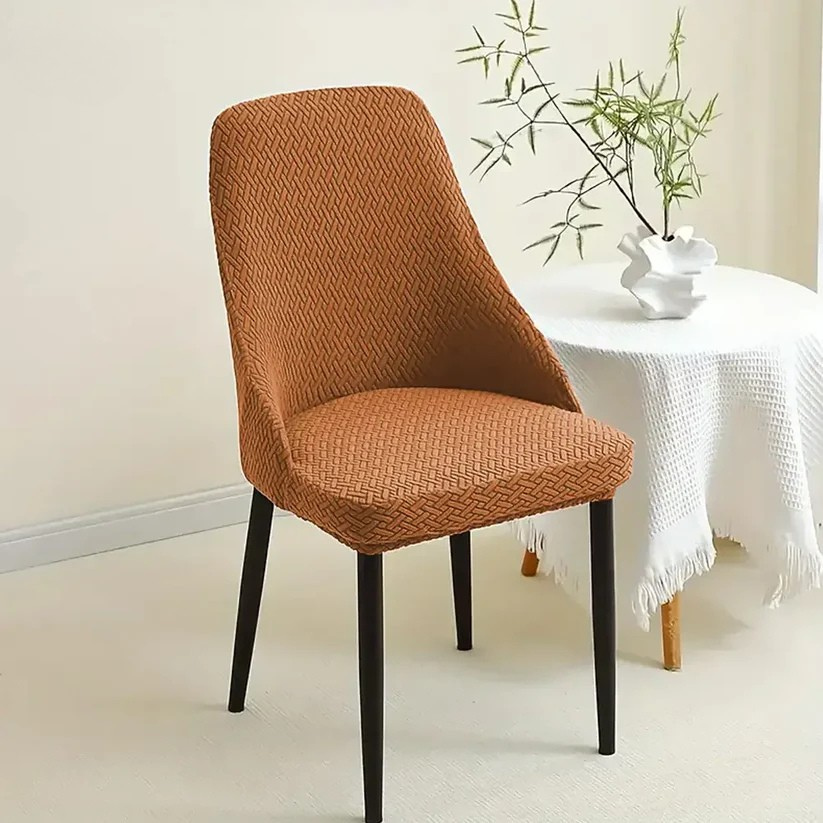 Stripe Jacquard Turkish Chair Cover - COPER