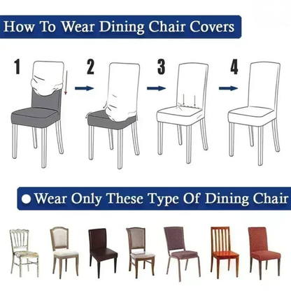 Stripe Jacquard Turkish Chair Cover - COPER