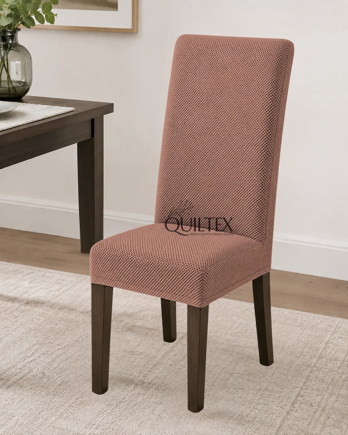 Mesh Fitted Dinning Chair Covers Mouse