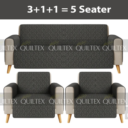 Ultrasonic Sofa Cover  (GREY )