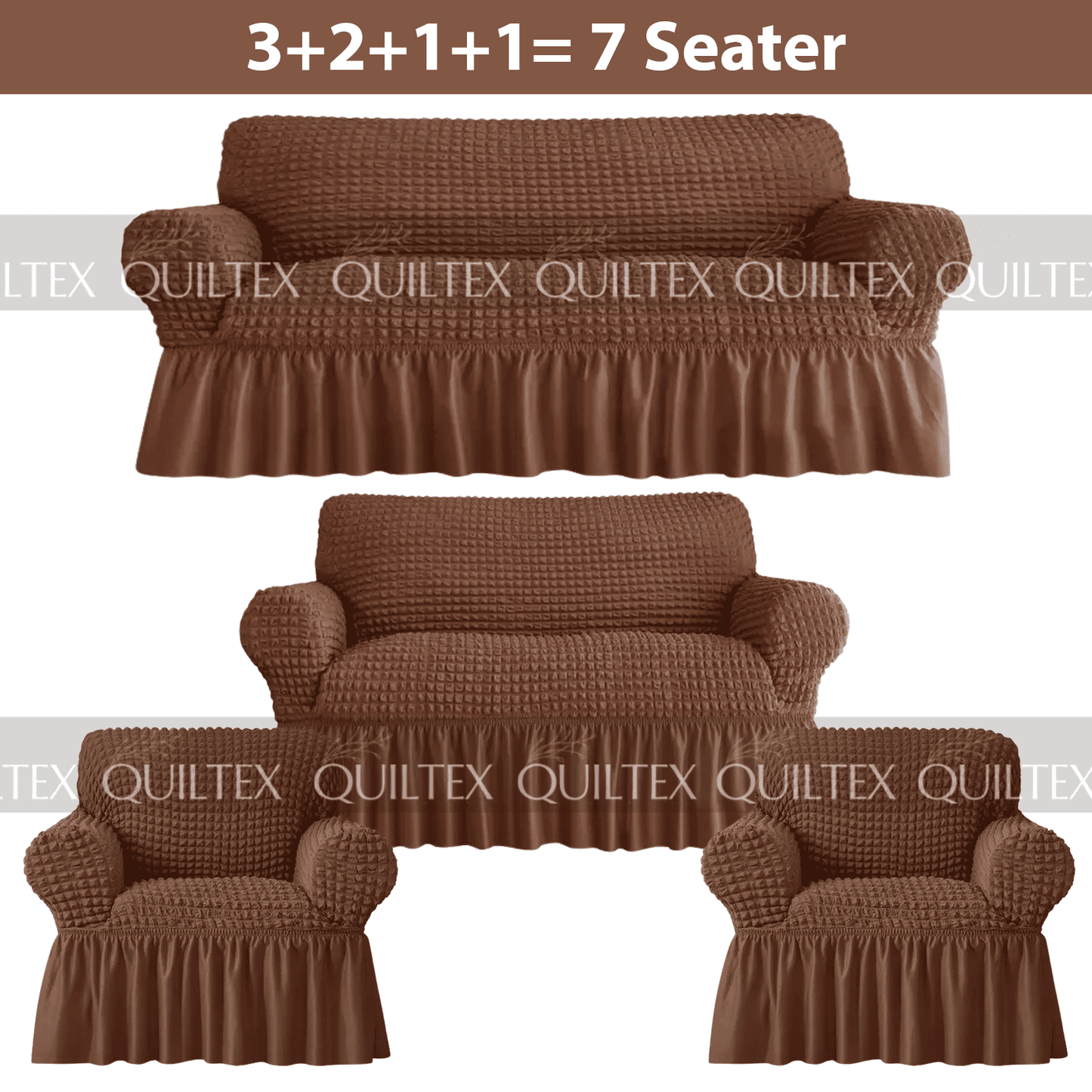 Bubble Sofa Cover Coper