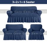 Bubble Sofa Cover Blue Color