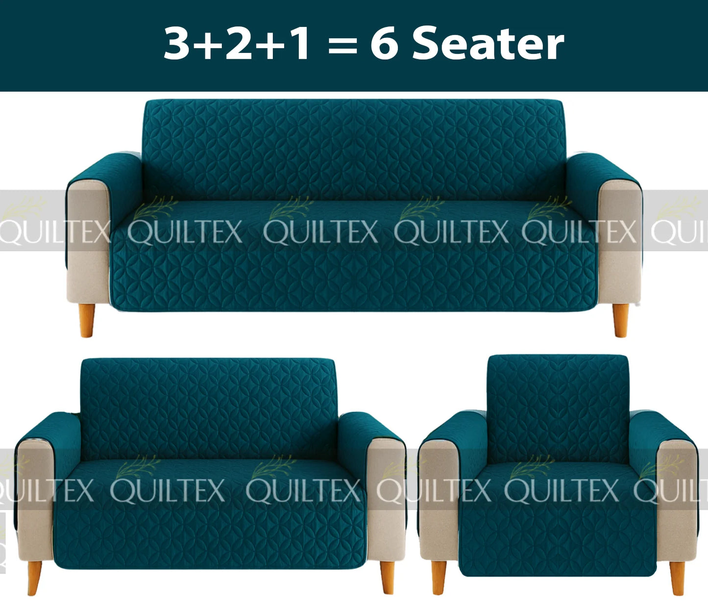 Ultrasonic Sofa Cover (Zink )