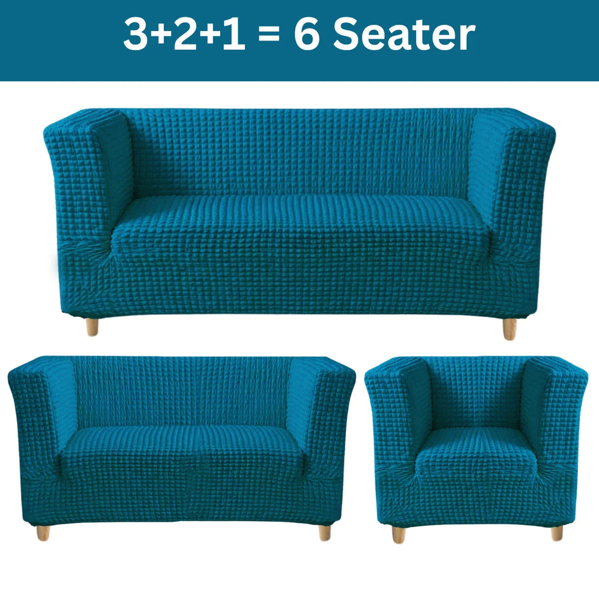 High-Arm Sofa Slipcover Zink