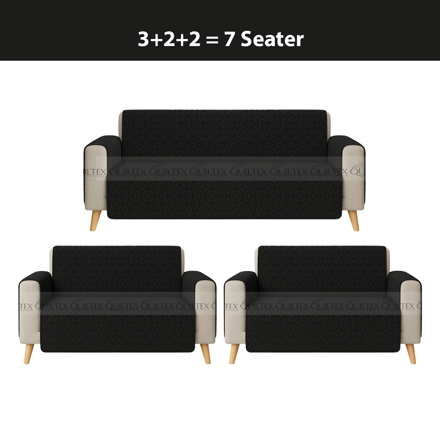 ULTRA SONIC SOFA RUNNER - SOFA COAT (BLACK)