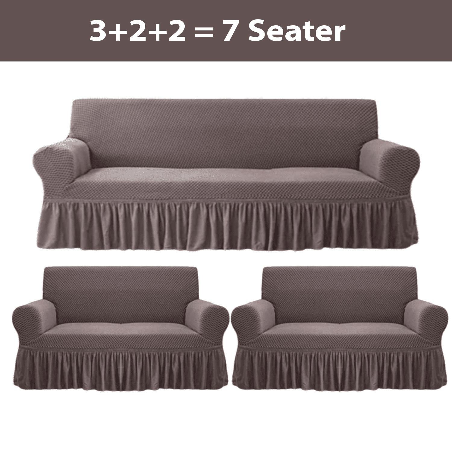 Turkish Style Sofa Covers Mouse Color