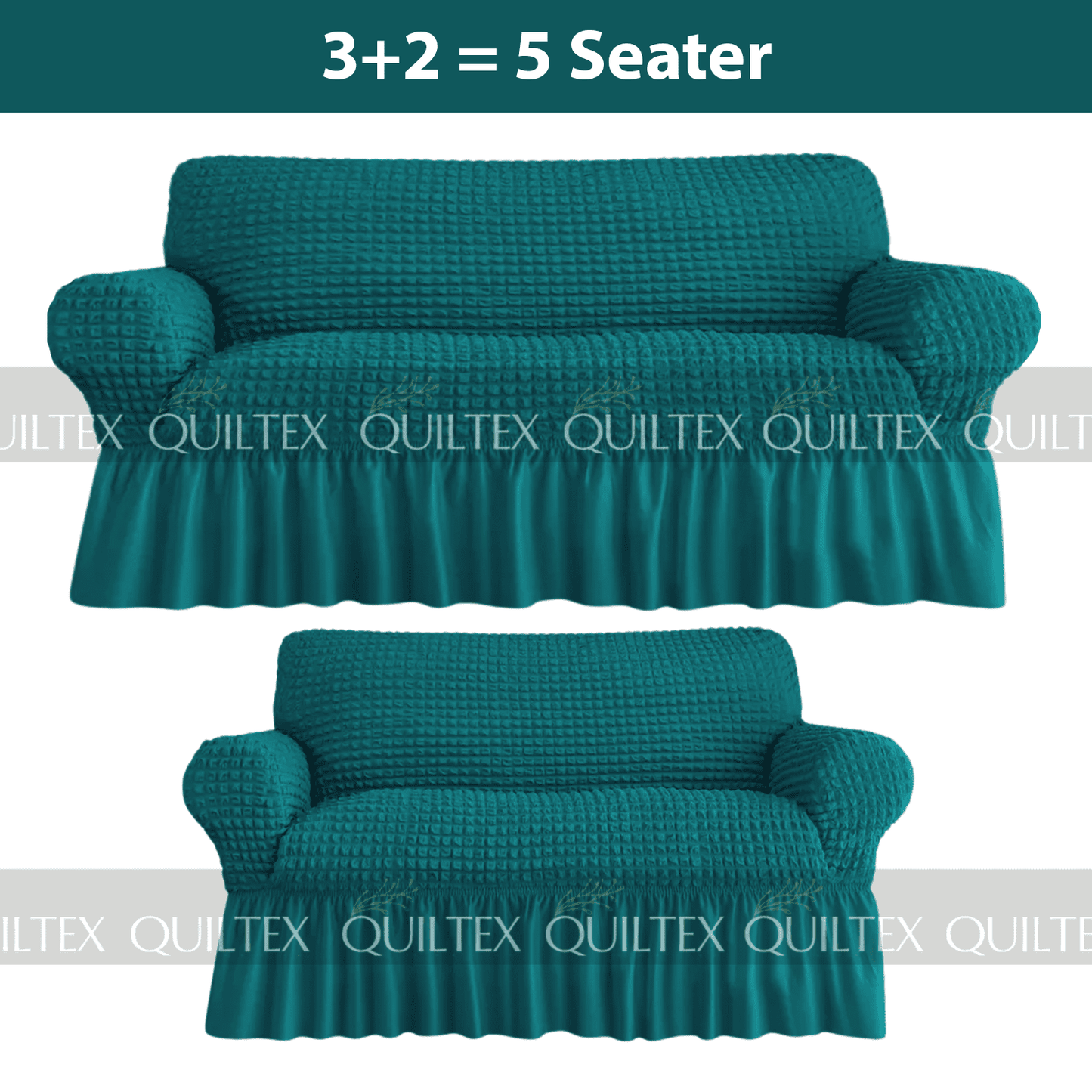 Bubble Sofa Cover Zinc