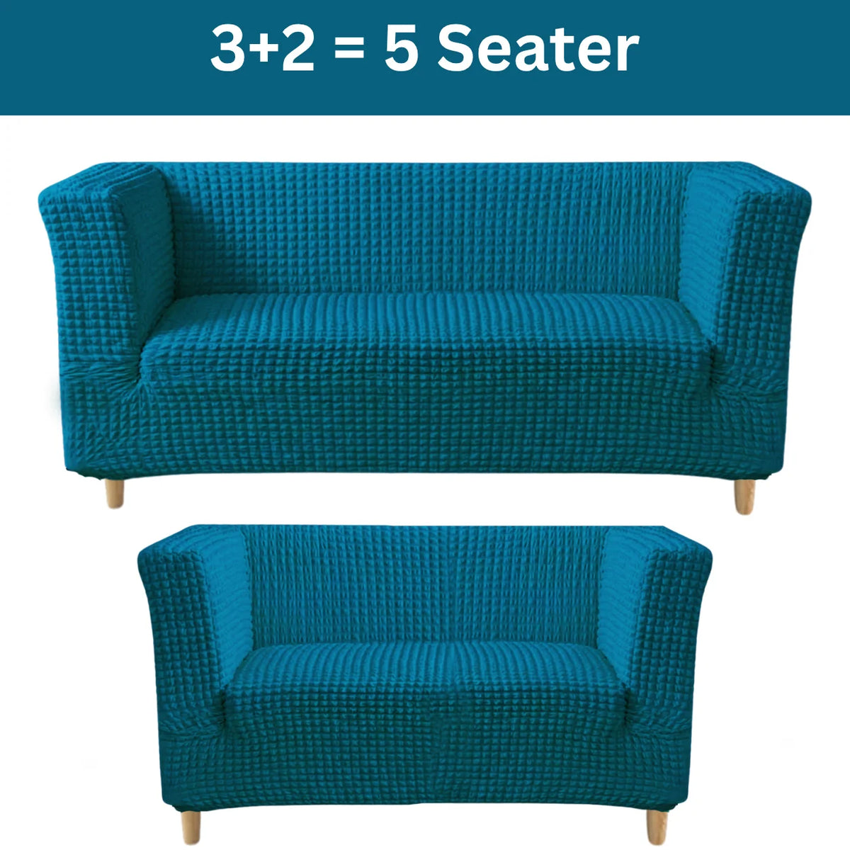 High-Arm Sofa Slipcover Zink