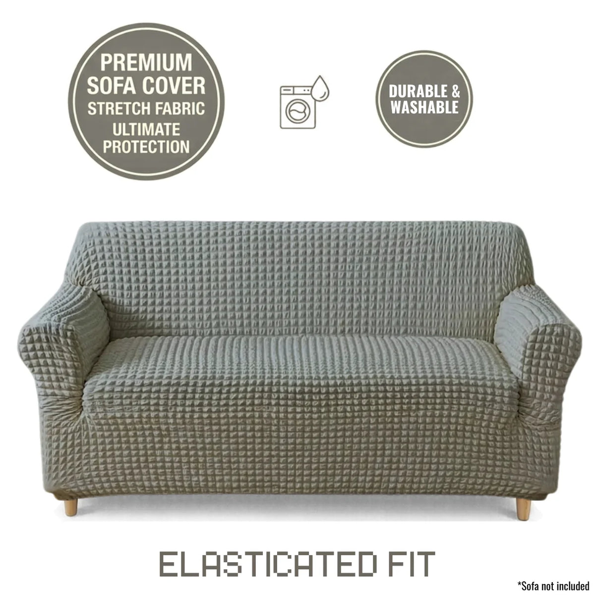 Bubble Sofa Cover Grey Color