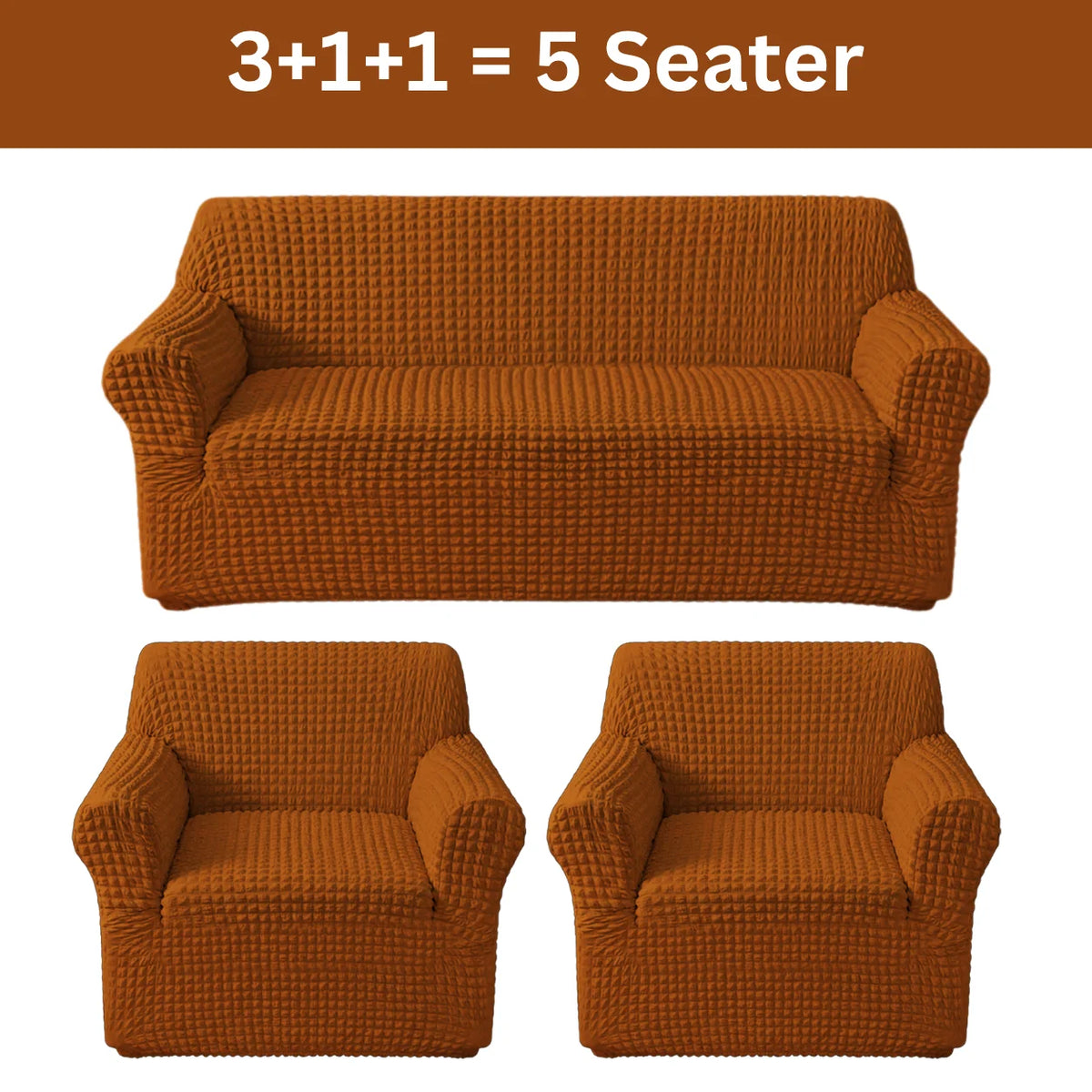 Bubble Sofa Cover Coper