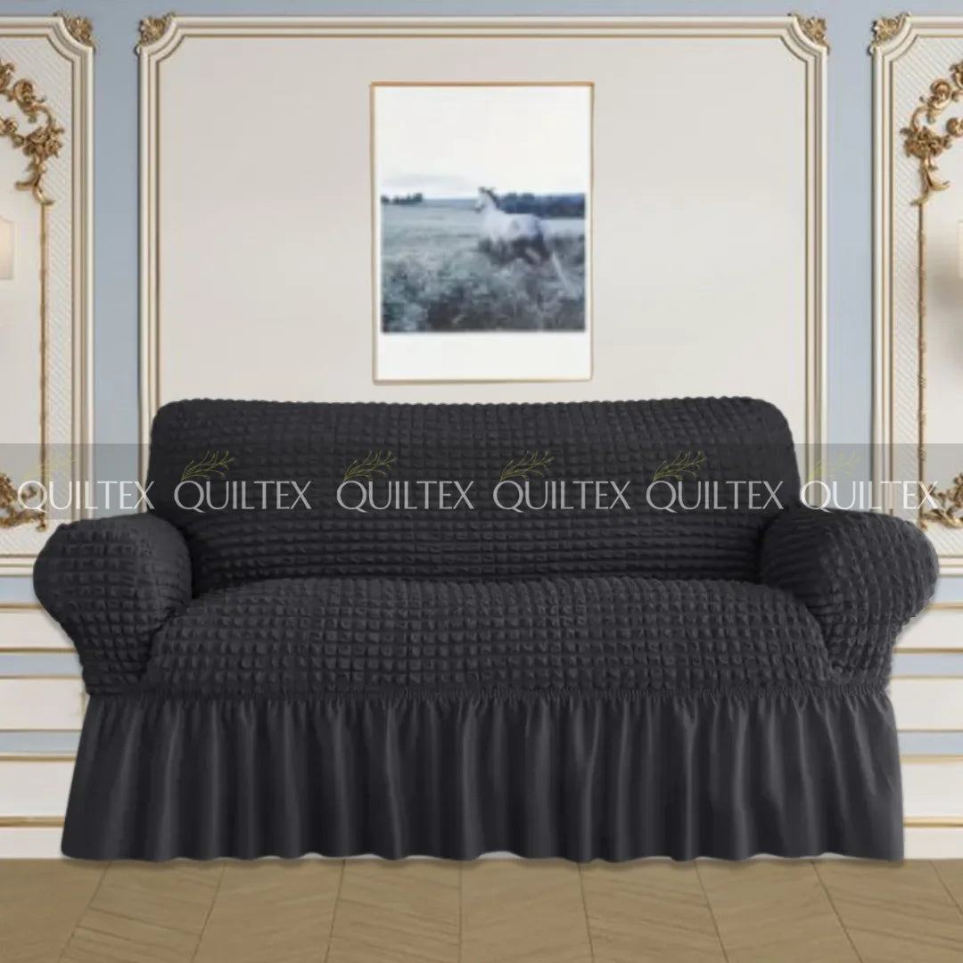 Bubble Sofa Cover Black Color