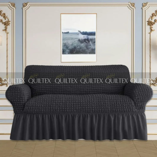 Bubble Sofa Cover Black Color