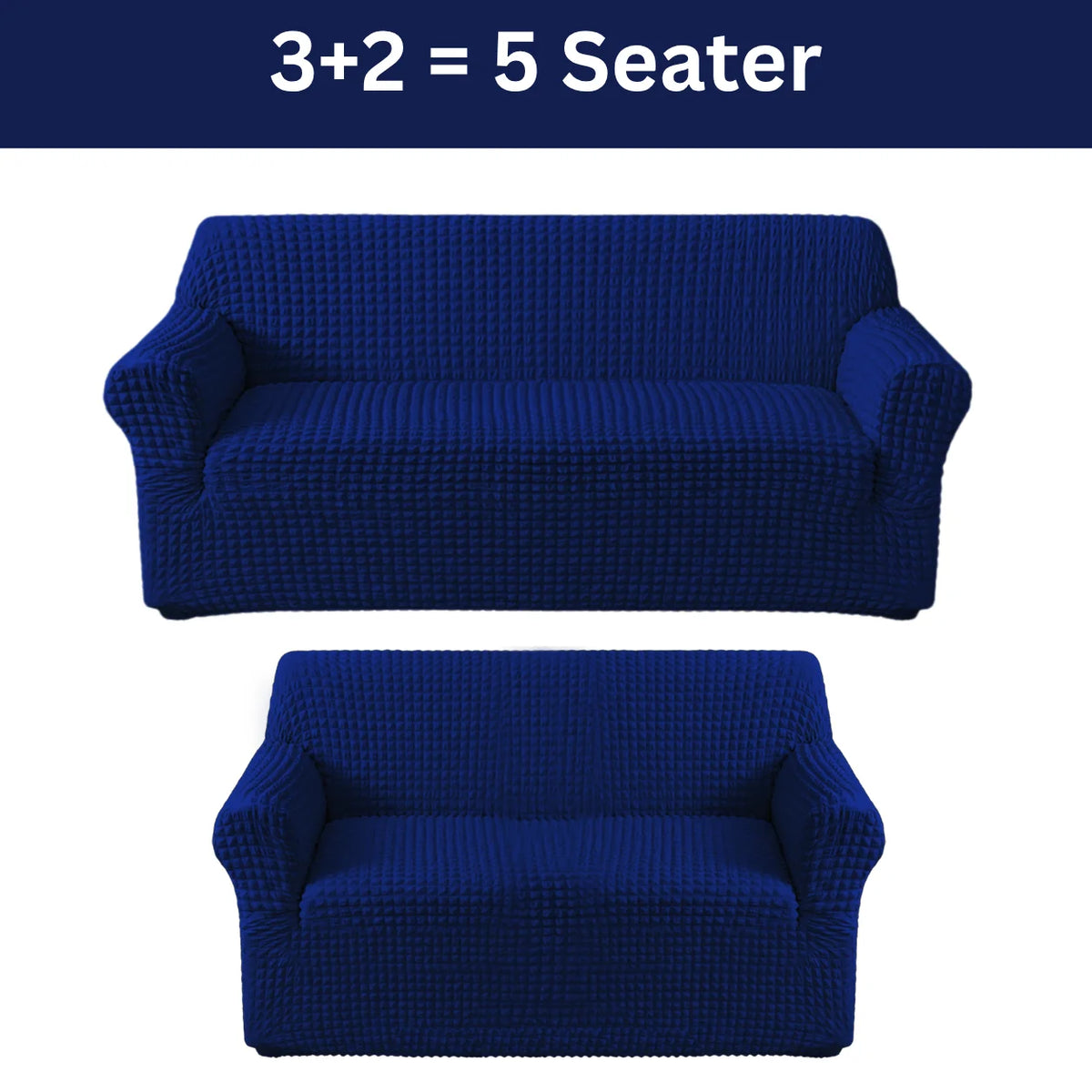 Bubble Sofa Cover Blue